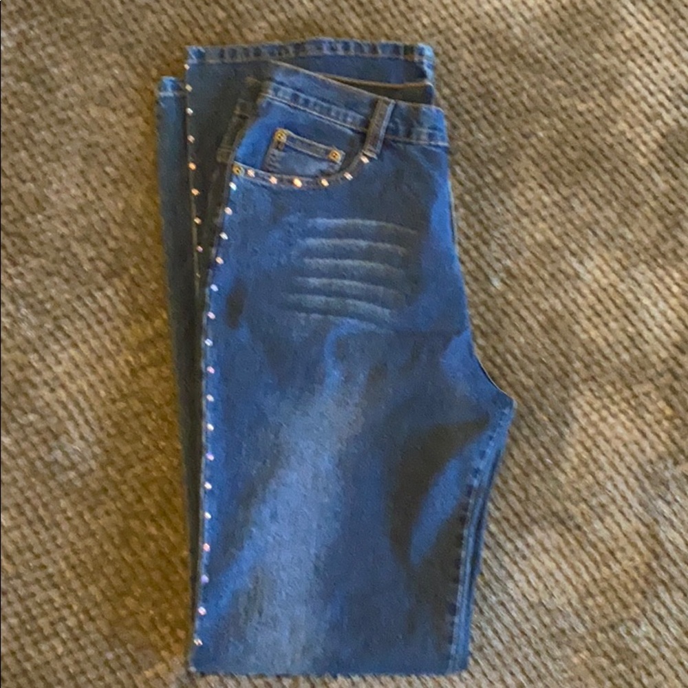 Isabel Rhinestone Jeans - Picture 8 of 8